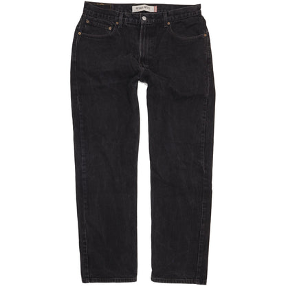Levi's 505 Men Black Straight Regular Jeans W36 L32