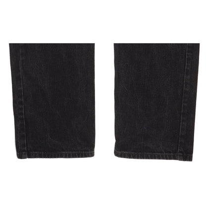 Levi's 505 Men Black Straight Regular Jeans W36 L32