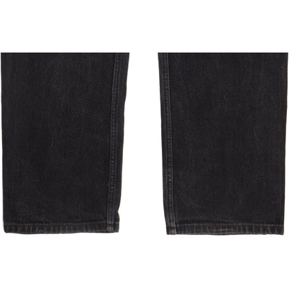 Levi's 505 Men Black Straight Regular Jeans W36 L32