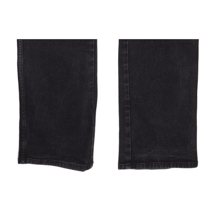 Wrangler Texas Men Black Straight Regular Stretch Jeans W40 L34