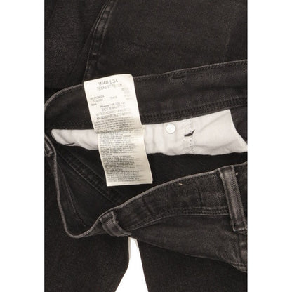 Wrangler Texas Men Black Straight Regular Stretch Jeans W40 L34
