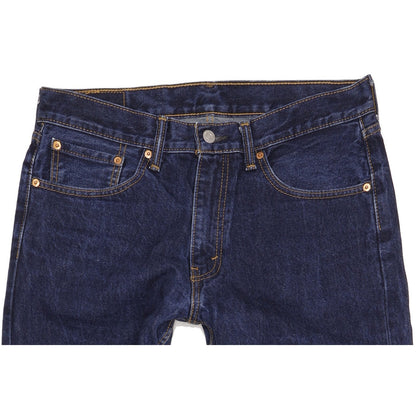 Levi's 505 Men Blue Straight Regular Jeans W33 L33