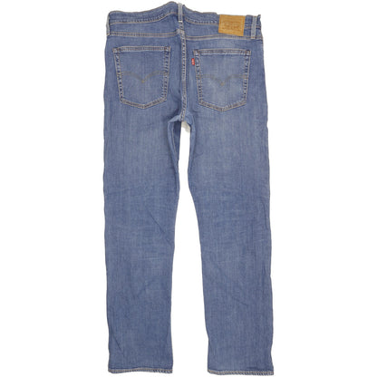 Levi's 513 Men Blue Straight Regular Jeans W36 L32