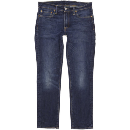 Levi's 511 Men Blue Straight Slim Stretch Jeans W33 L31