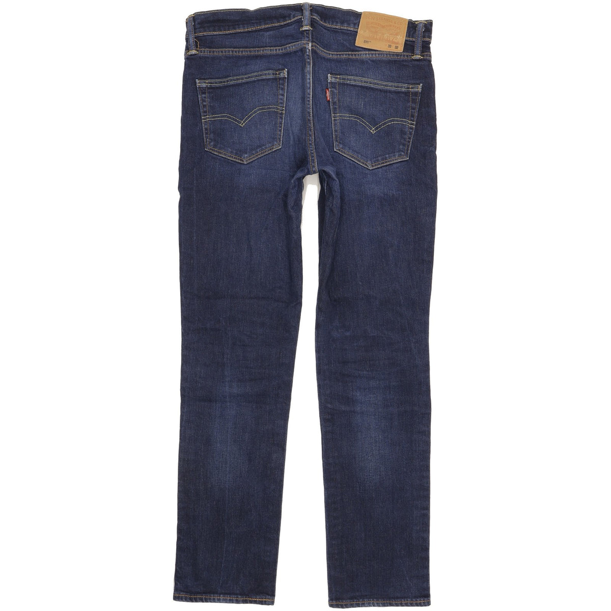 Levi's 511 Men Blue Straight Slim Stretch Jeans W33 L31