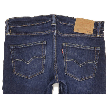 Levi's 511 Men Blue Straight Slim Stretch Jeans W33 L31