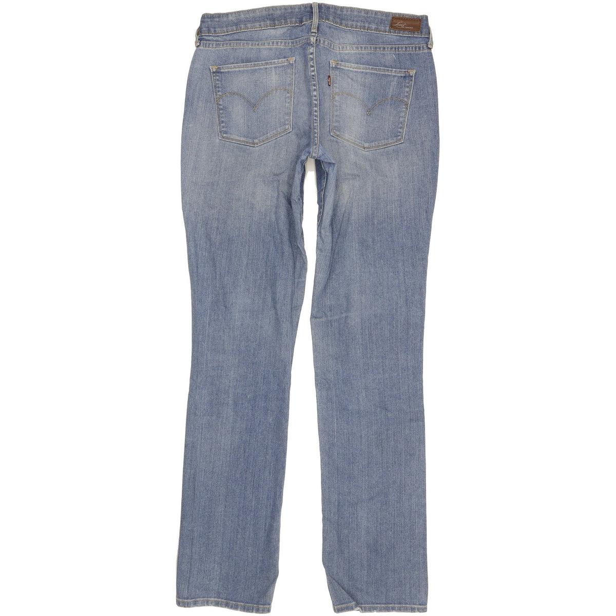 Levi's Demi Curve Women Blue Straight Slim Stretch Jeans W30 L34