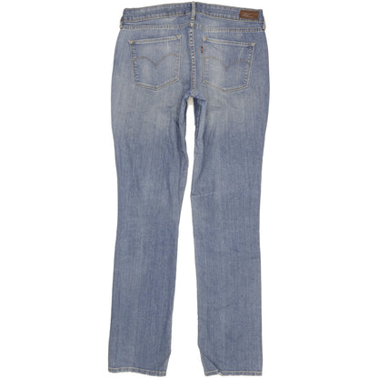 Levi's Demi Curve Women Blue Straight Slim Stretch Jeans W30 L34