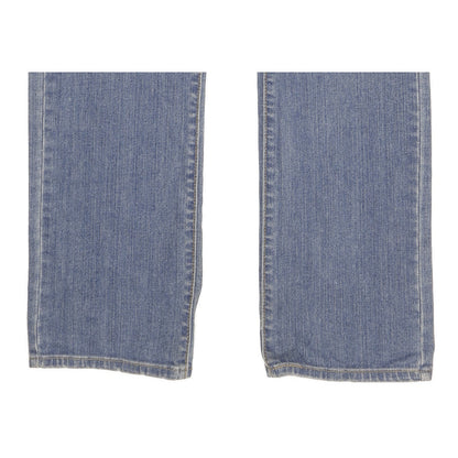 Levi's Demi Curve Women Blue Straight Slim Stretch Jeans W30 L34