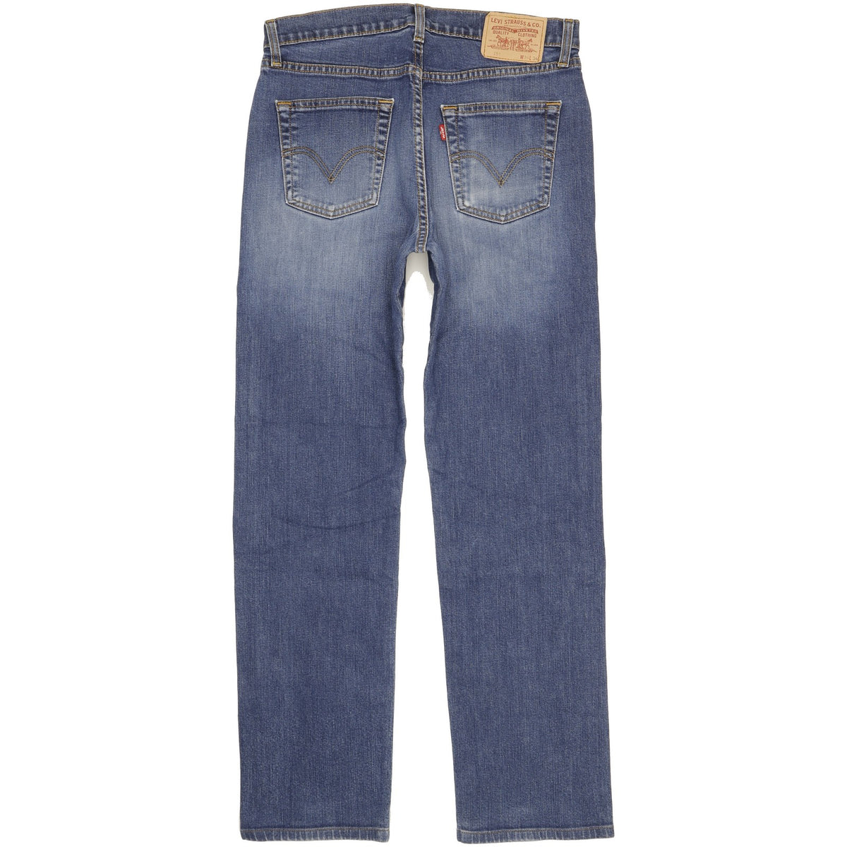 Levi's 751 Men Blue Straight Regular Stretch Jeans W34 L32