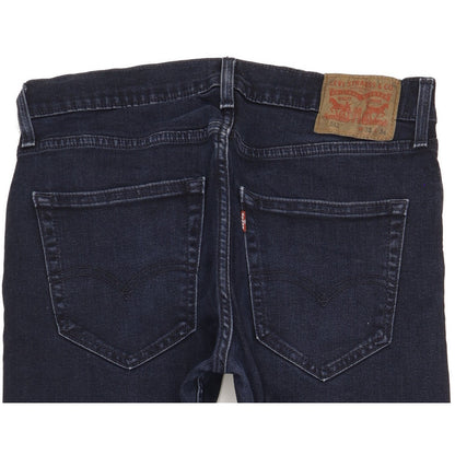Levi's 512 Men Navy Tapered Slim Stretch Jeans W32 L33