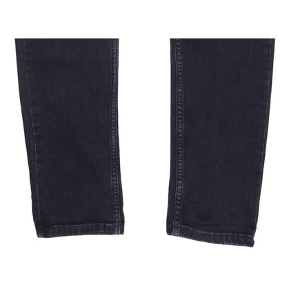 Levi's 512 Men Navy Tapered Slim Stretch Jeans W32 L33