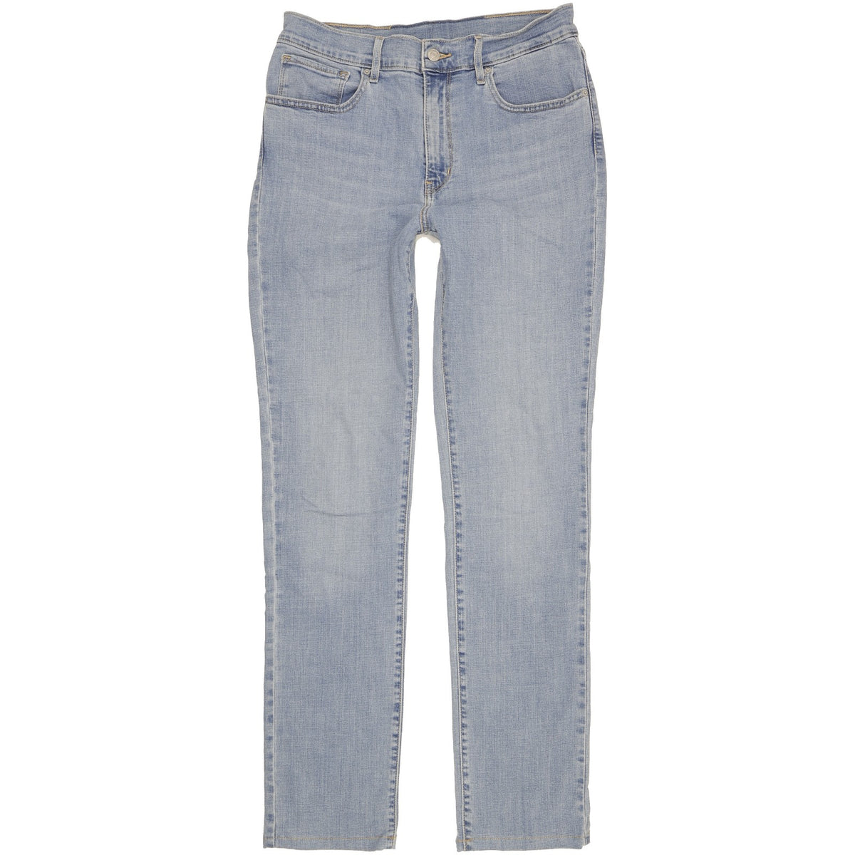 Levi's Blue Straight Slim Stretch Jeans High Waisted W31 L33