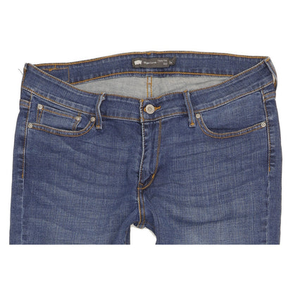 Levi's Slight Curve Women Blue Bootcut Classic Stretch Jeans W32 L30