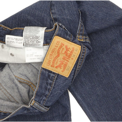 Levi's 511 Men Blue Straight Slim Jeans W34 L29