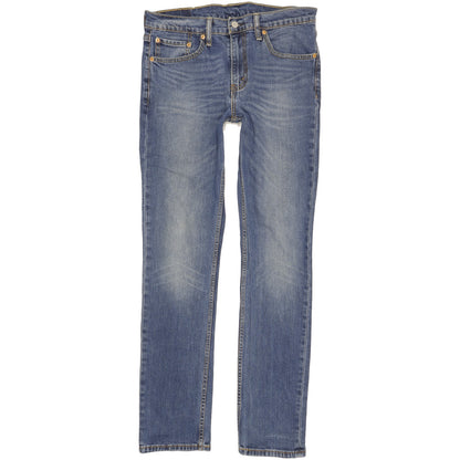 Levi's 511 Men Blue Straight Slim Stretch Jeans W33 L32