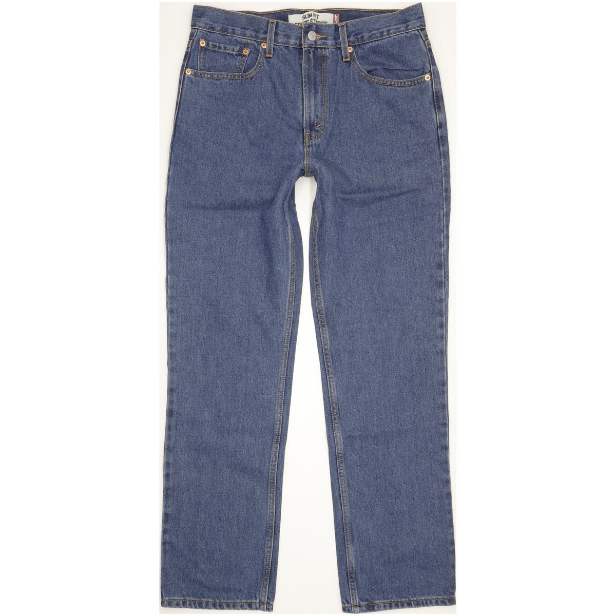 Levi's Men Blue Straight Slim Jeans W34 L33
