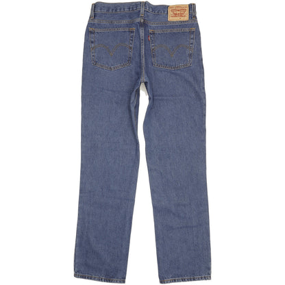 Levi's Men Blue Straight Slim Jeans W34 L33