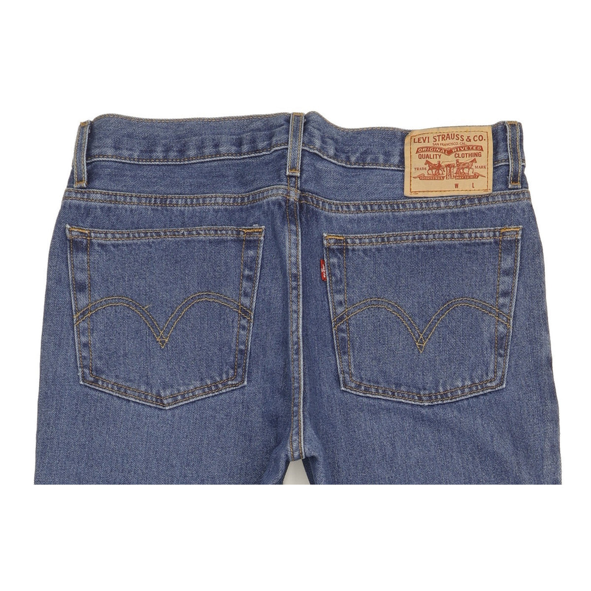 Levi's Men Blue Straight Slim Jeans W34 L33