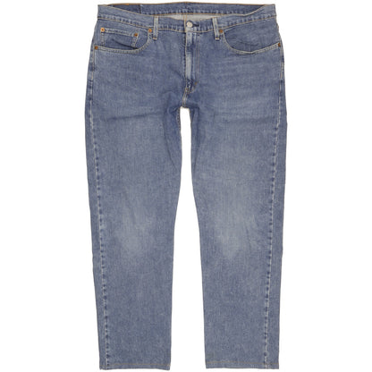 Levi's 502 Men Blue Tapered Regular Stretch Jeans W36 L29