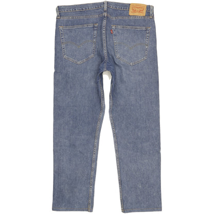 Levi's 502 Men Blue Tapered Regular Stretch Jeans W36 L29