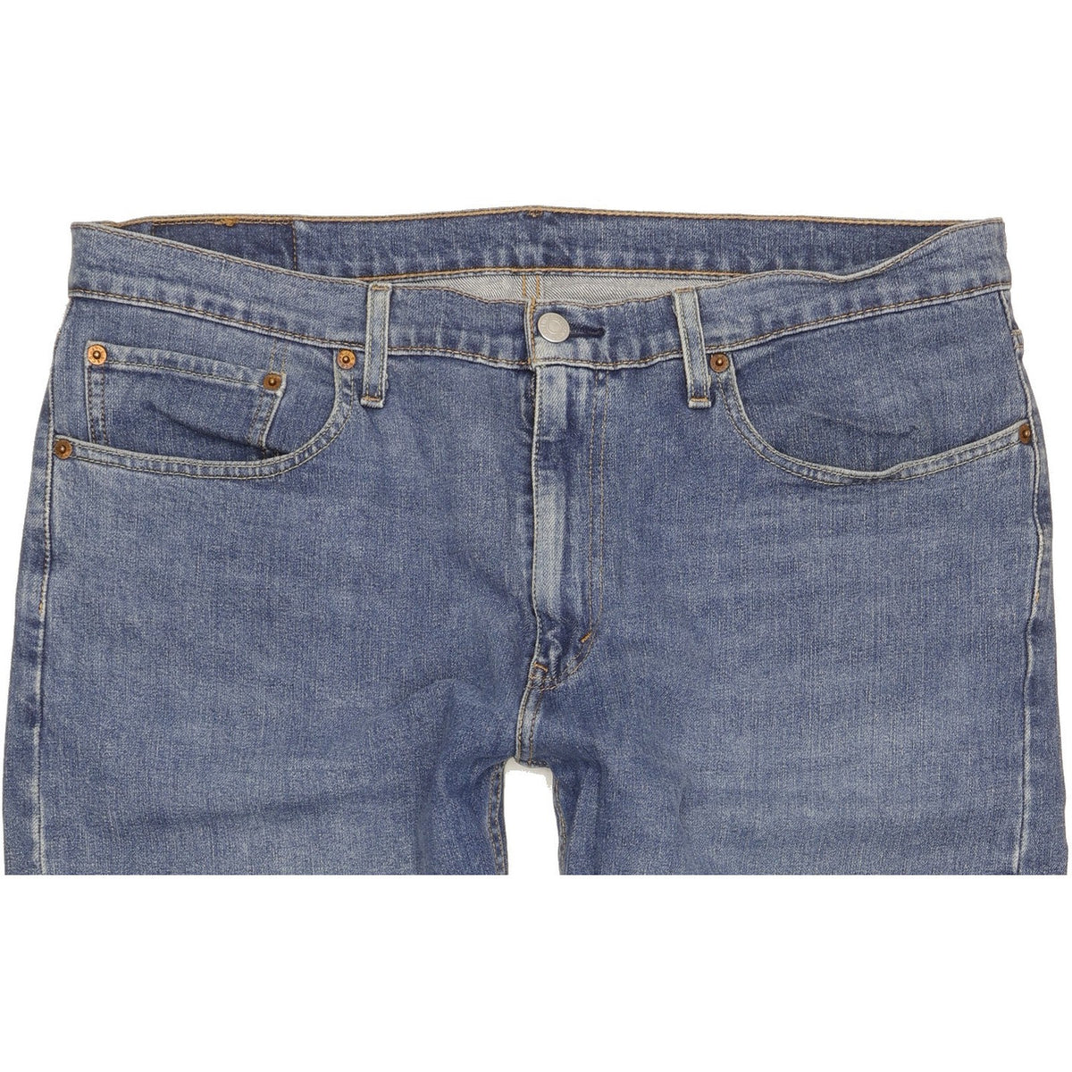 Levi's 502 Men Blue Tapered Regular Stretch Jeans W36 L29