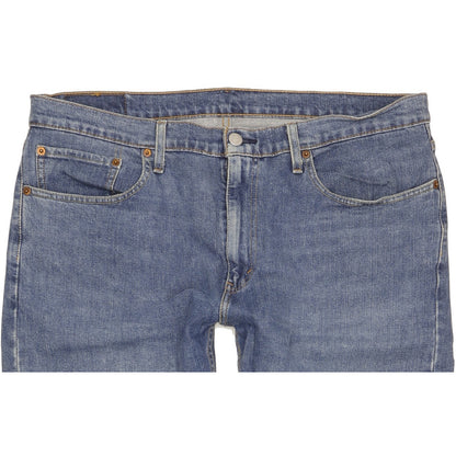 Levi's 502 Men Blue Tapered Regular Stretch Jeans W36 L29