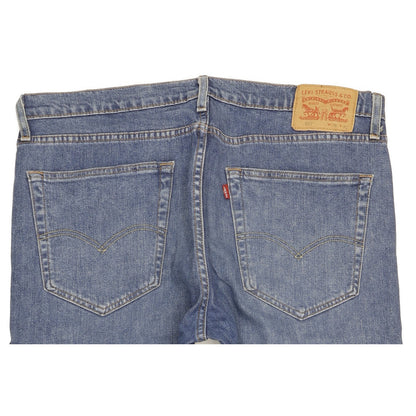 Levi's 502 Men Blue Tapered Regular Stretch Jeans W36 L29