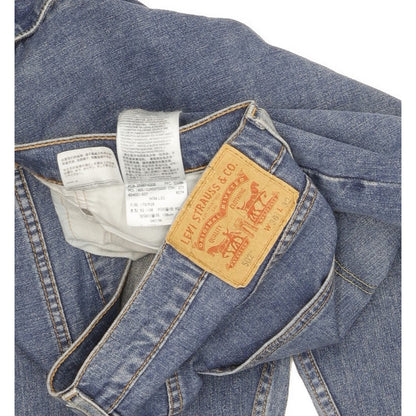 Levi's 502 Men Blue Tapered Regular Stretch Jeans W36 L29