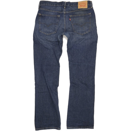 Levi's 527 Men Blue Bootcut Slim Jeans W36 L34