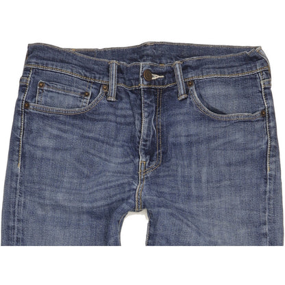 Levi's 511 Men Blue Straight Slim Stretch Jeans W33 L35