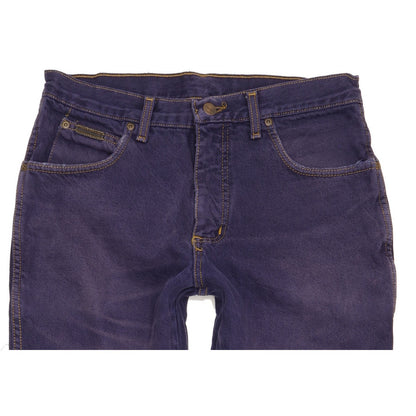Wrangler Men Purple Straight Regular Jeans W30 L29