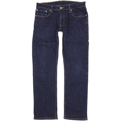Levi's 514 Men Blue Straight Slim Stretch Jeans W33 L31