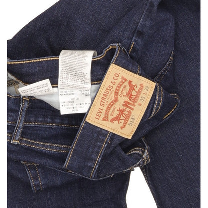 Levi's 514 Men Blue Straight Slim Stretch Jeans W33 L31