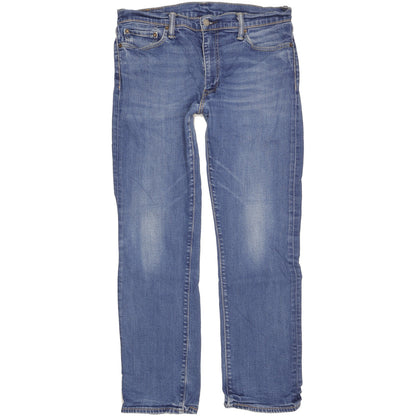 Levi's Men Blue Straight Regular Stretch Jeans W36 L31
