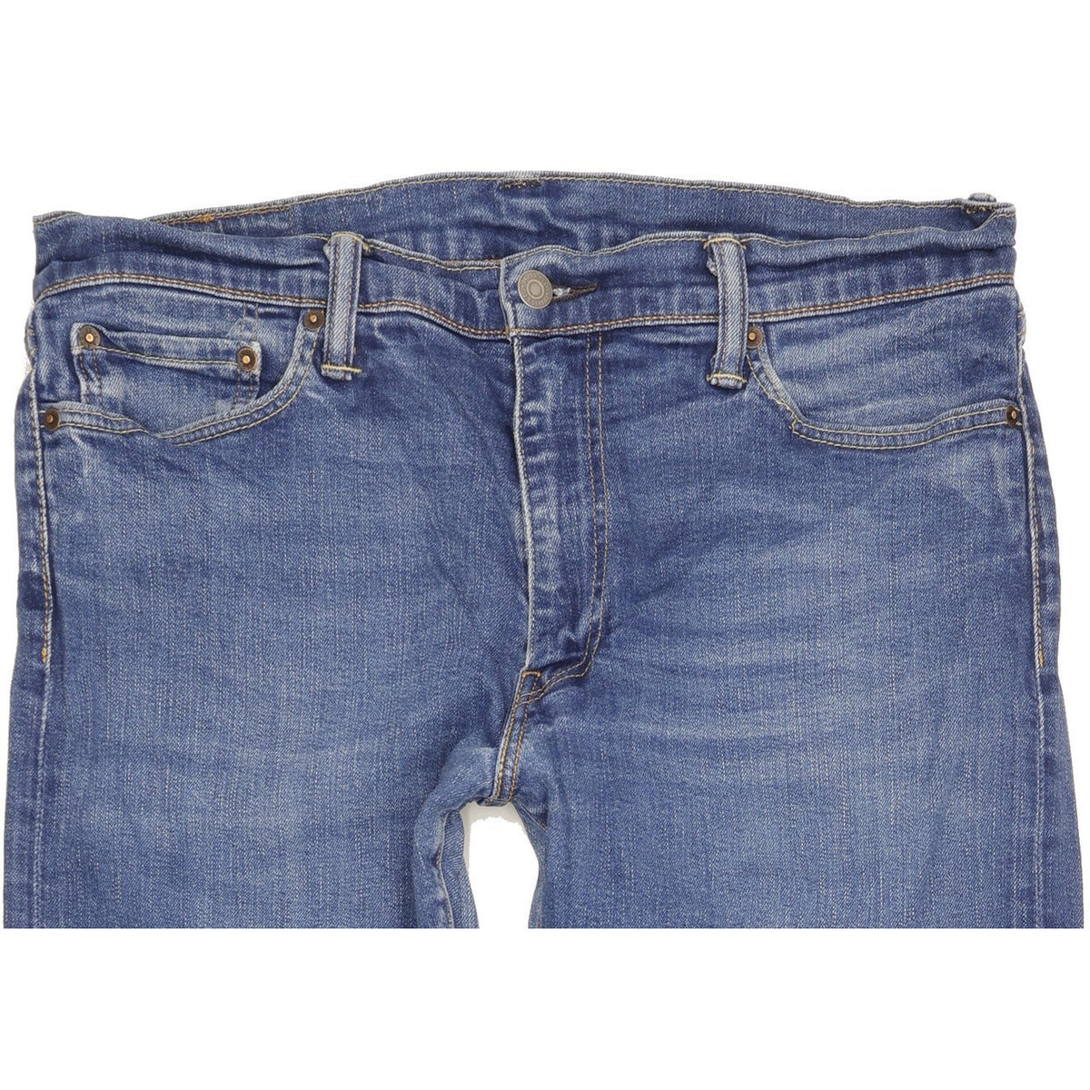 Levi's Men Blue Straight Regular Stretch Jeans W36 L31