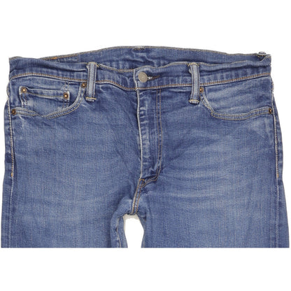 Levi's Men Blue Straight Regular Stretch Jeans W36 L31