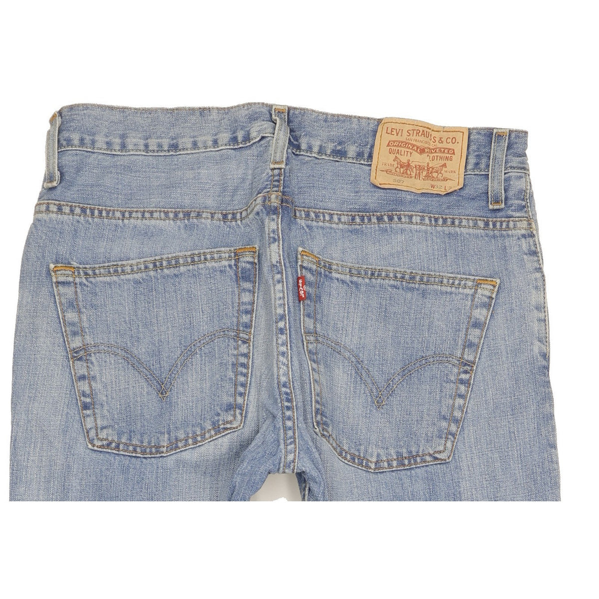Levi's 507 Men Blue Bootcut Regular Jeans W32 L34