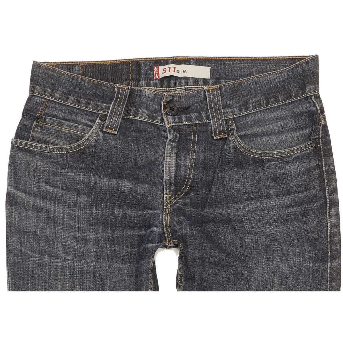 Levi's 511 Men Navy Straight Slim Jeans W32 L33