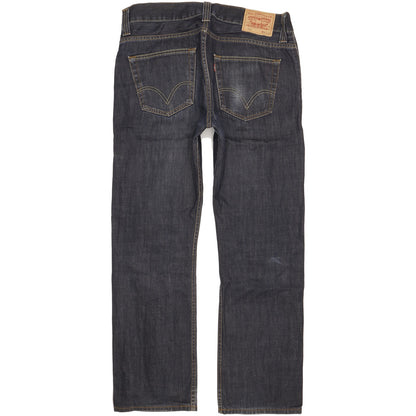 Levi's 506 Men Navy Straight Regular Jeans W36 L31