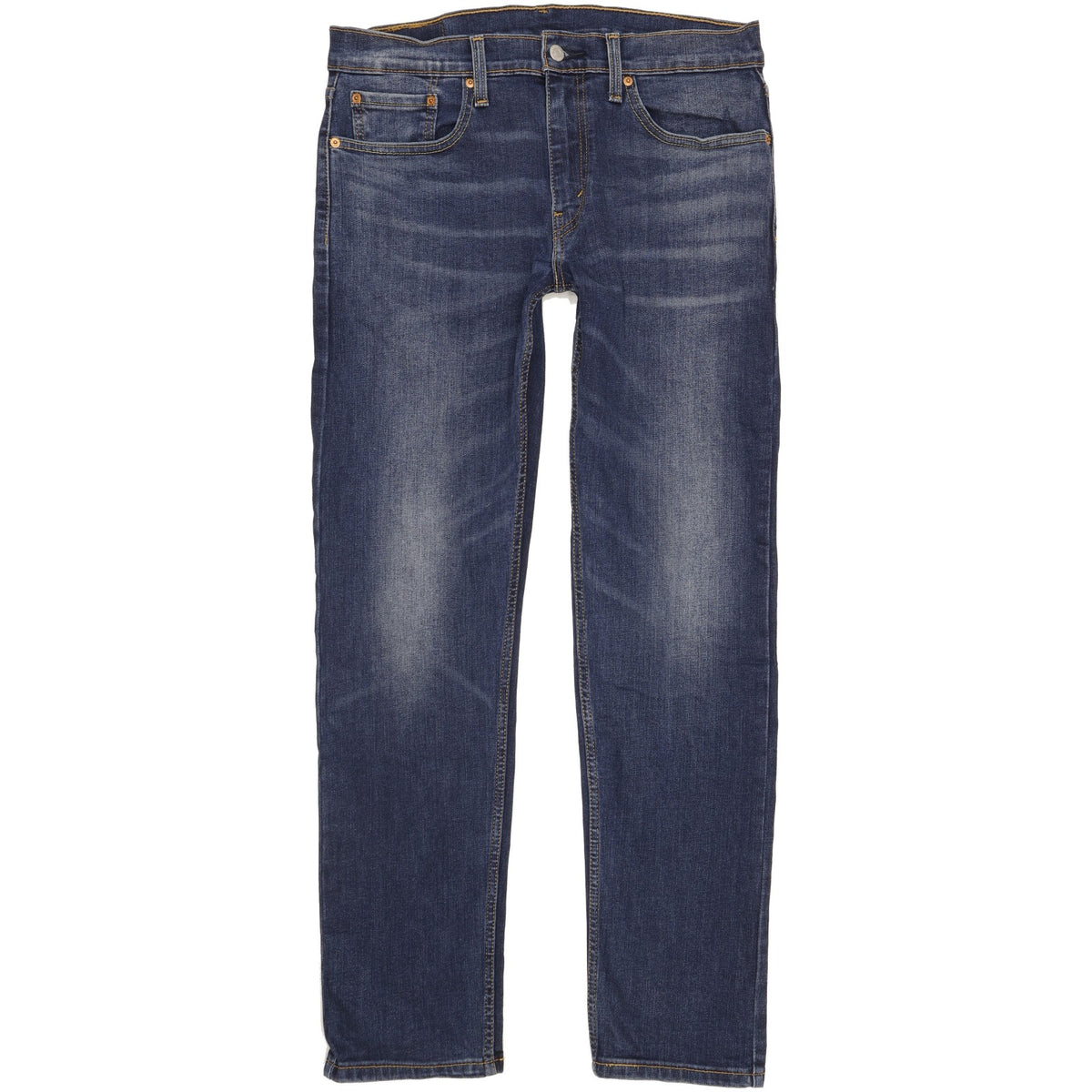 Levi's 502 Men Blue Tapered Regular Stretch Jeans W32 L33