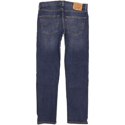 Levi's 502 Men Blue Tapered Regular Stretch Jeans W32 L33