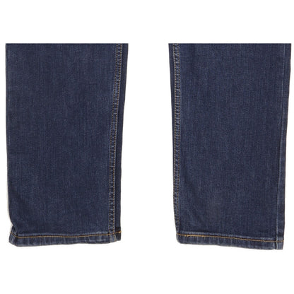Levi's 502 Men Blue Tapered Regular Stretch Jeans W32 L33