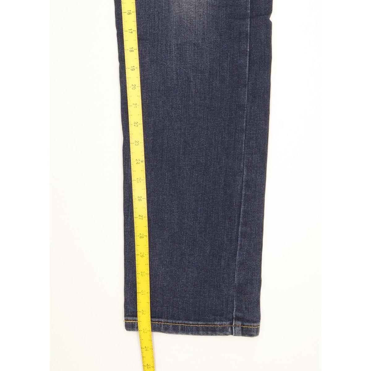 Levi's 502 Men Blue Tapered Regular Stretch Jeans W32 L33