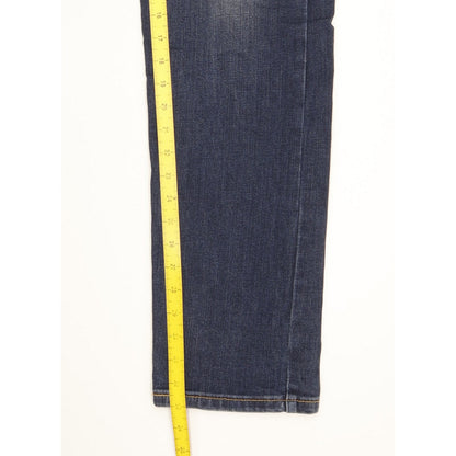 Levi's 502 Men Blue Tapered Regular Stretch Jeans W32 L33