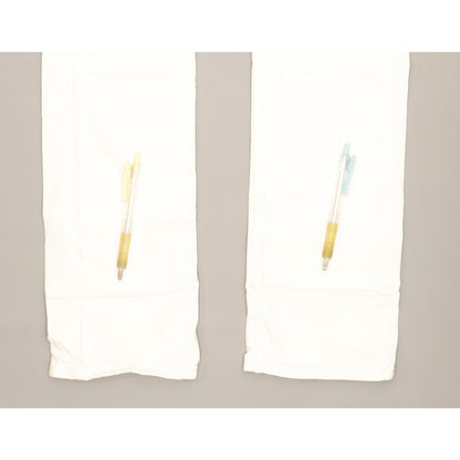 Lee Perry Kids White Straight Slim Stretch Jeans W26 L31