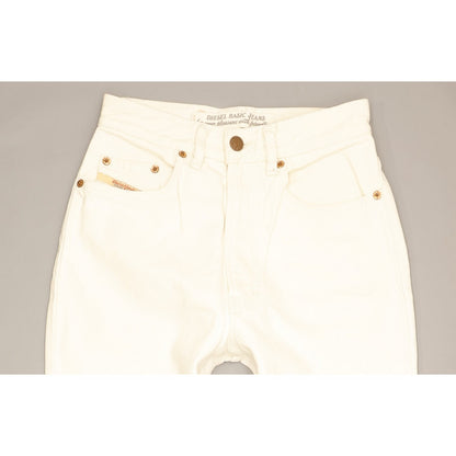 Diesel Rocket White Skinny Slim Jeans High Waisted W26 L30