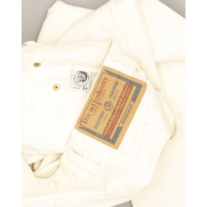 Diesel Rocket White Skinny Slim Jeans High Waisted W26 L30