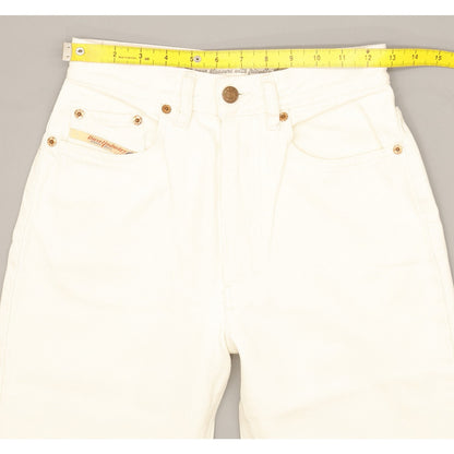 Diesel Rocket White Skinny Slim Jeans High Waisted W26 L30