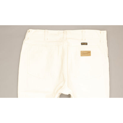 Wrangler Men White Straight Regular Jeans W31 L28